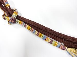 正絹　手組帯締め